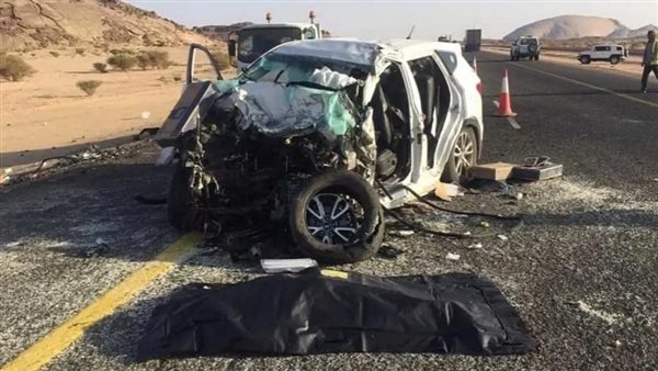 حادث طريق الإسكندرية الصحراوي- أرشيفية