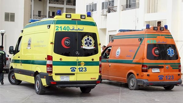 انقلاب سيارة شرطة بالأقصر 