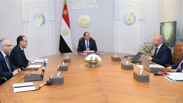 الرئيس السيسي يتابع الجهود المستمرة لزيادة الإنتاجية