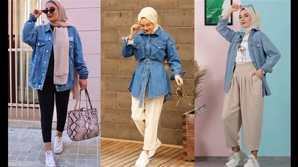 افكار لبس الجيبه الجينز 