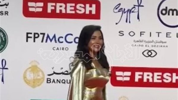فستان سهير جودة بمهرجان القاهرة السينمائي 2024