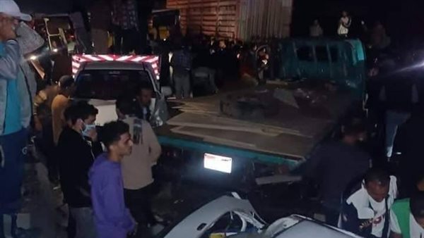 حادث طريق المطرية بورسعيد