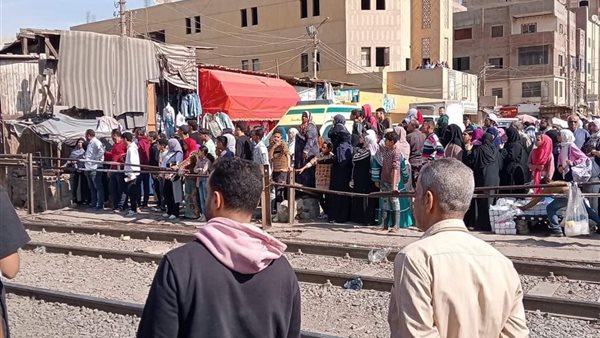 حادث قطار البدرشين اليوم 