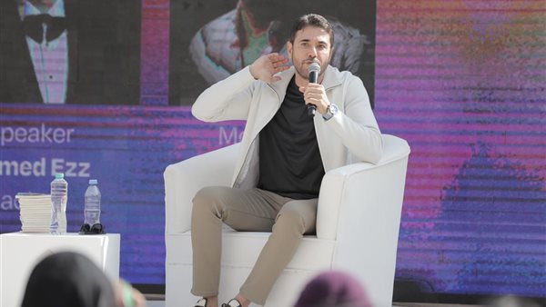 أحمد عز في ندوة مهرجان القاهرة السينمائي