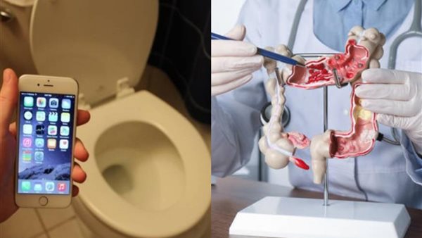 هل استخدام المحمول أثناء الجلوس على المرحاض يصيب بالسرطان؟