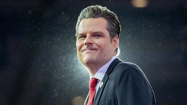 مات جيتز مرشح ترامب لمنصب وزير العدل الأمريكي