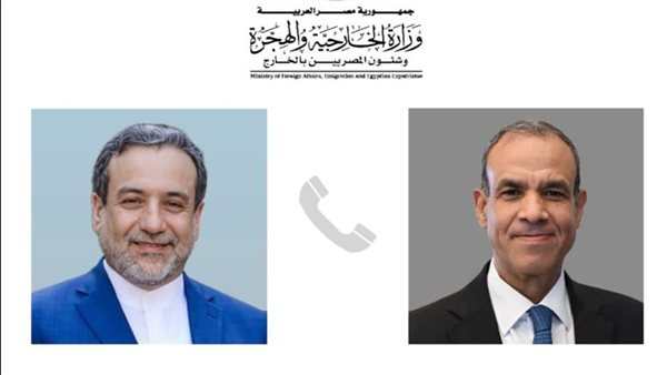 وزير الخارجية ونظيره الإيراني