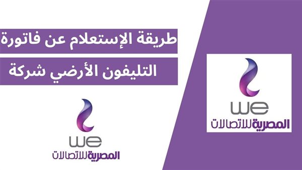 خطوات دفع فاتورة التليفون الأرضي لشهر نوفمبر 2024