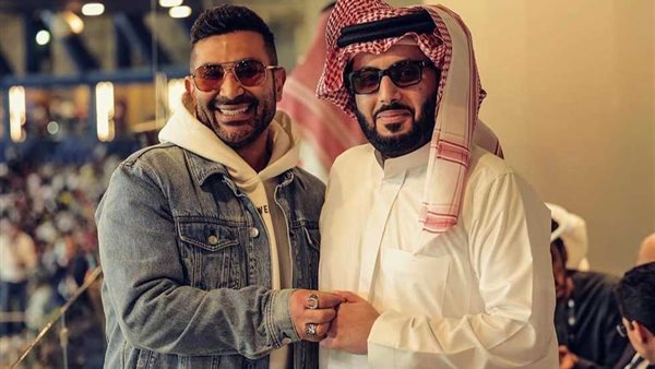تركي آل شيخ  وأحمد سعد 