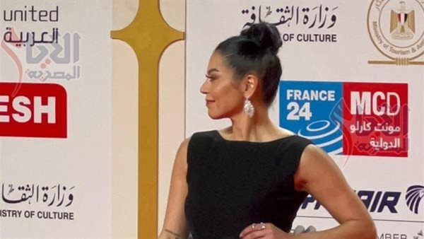 لقاء الخميسي في ختام مهرجان القاهرة السينمائي الدولي