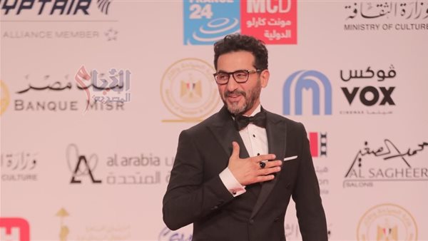 أحمد حلمي في حفل ختام مهرجان القاهرة السينمائي الدولي