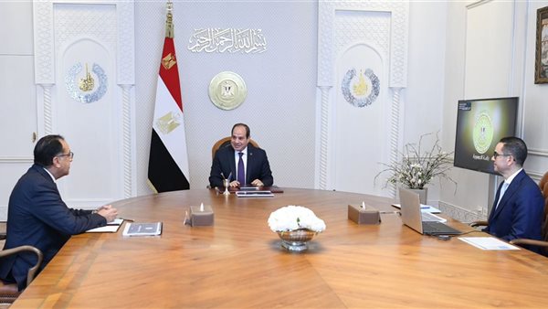 اجتماع الرئيس السيسي اليوم
