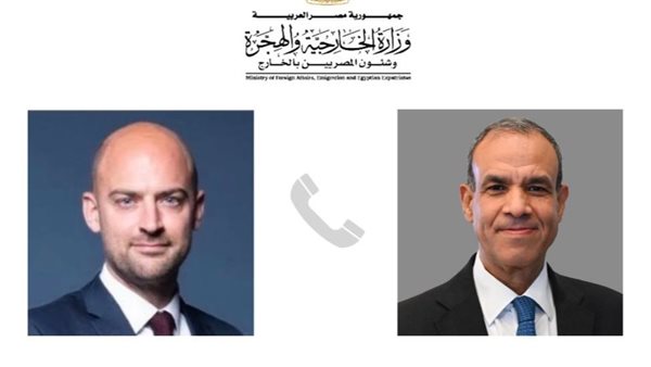 وزير الخارجية ونظيره الفرنسي
