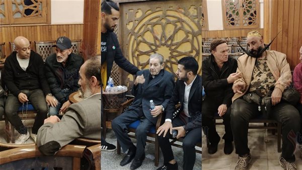 عزاء الفنان عادل الفار