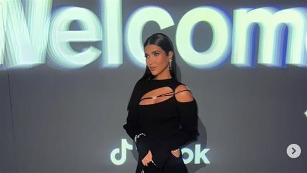 ريم سامي في حفل عشاء مشاهير التيك توك
