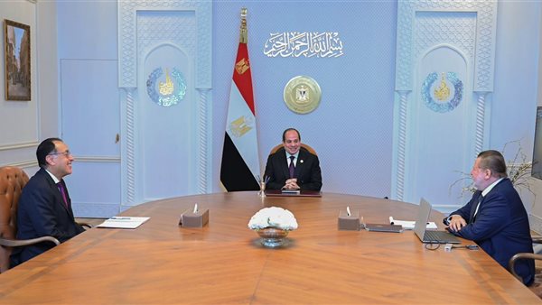 اجتماع الرئيس السيسي اليوم 
