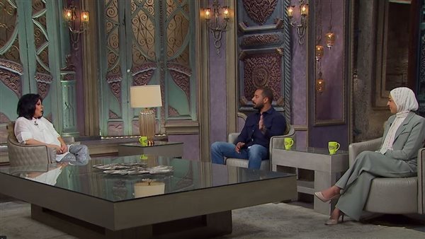 عمرو وهبة مع إسعاد يونس