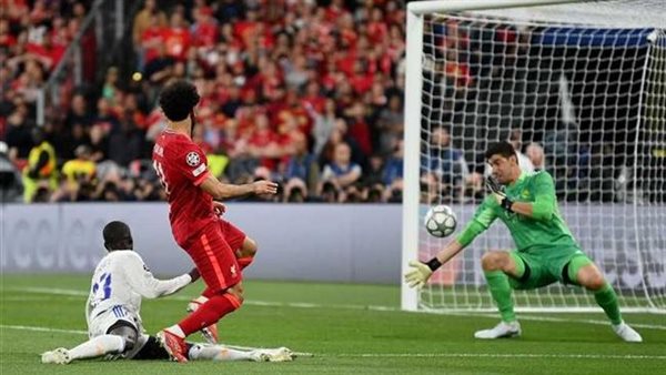 محمد صلاح أمام ريال مدريد 