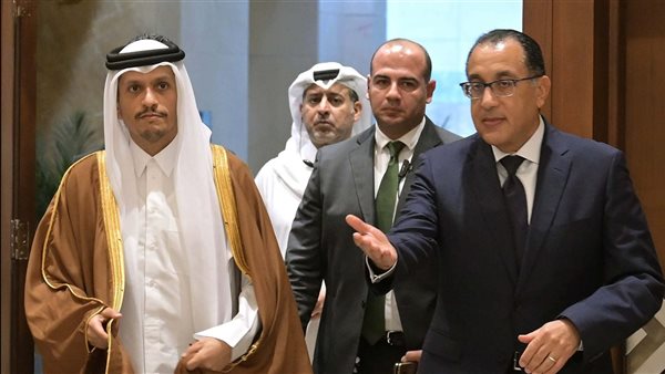 جلسة المباحثات المصرية القطرية