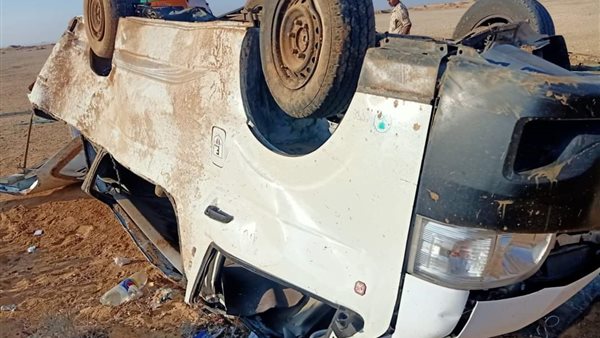 حادث الصحراوي الغربي بأسيوط اليوم