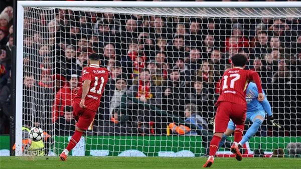 ركلة جزاء محمد صلاح أمام ريال مدريد 