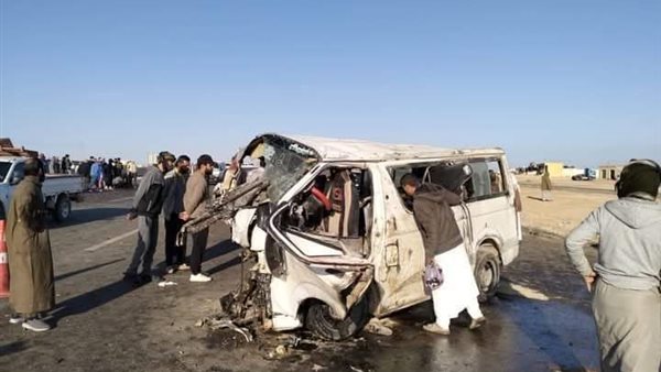 حادث طريق إسكندرية مطروح اليوم