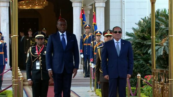 زيارة الرئيس الجابوني لمصر
