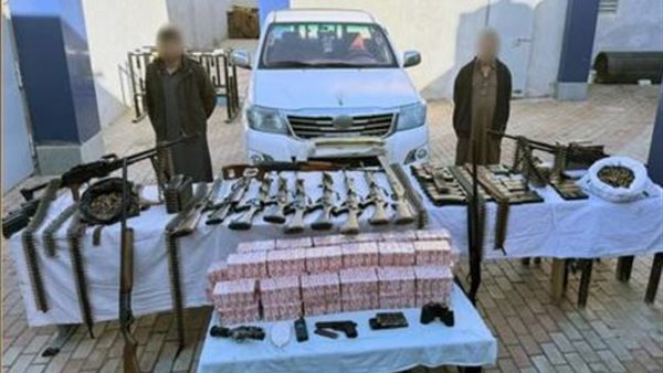 عصابة الاتجار بالمواد المخدرة بمطروح