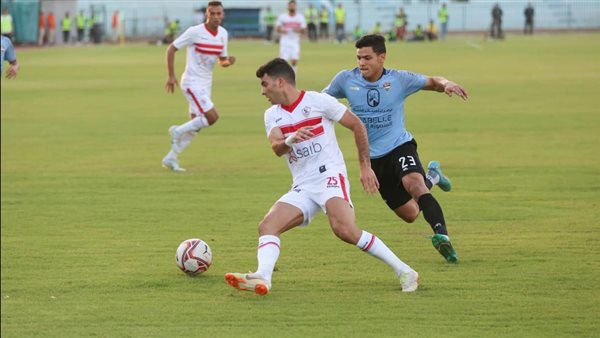 الزمالك ضد غزل المحلة
