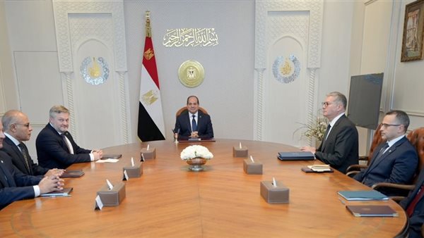 الرئيس السيسي يستقبل الرئيس التنفيذي لشركة "بريتيش بيتروليوم