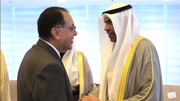  لقاء مدبولي مع وزير الخارجية الكويتي