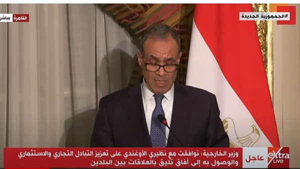 وزير الخارجية بدر عبد العاطي 