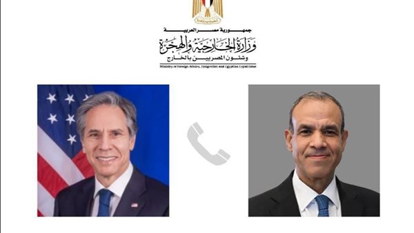 وزير الخارجية ونظيره الأمريكي