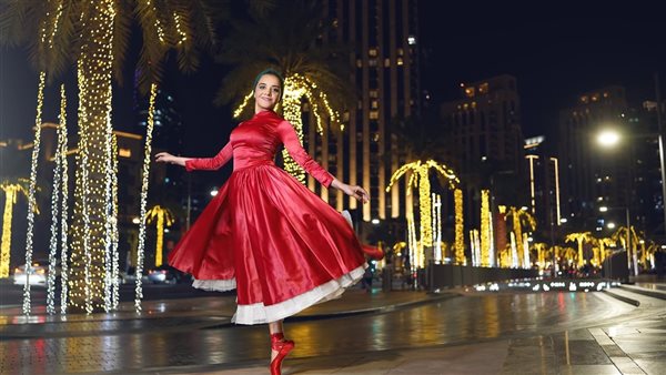 إنجي الشاذلي أول راقصة باليه محجبة