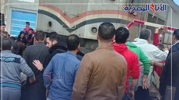 حادث قطار المنيا اليوم