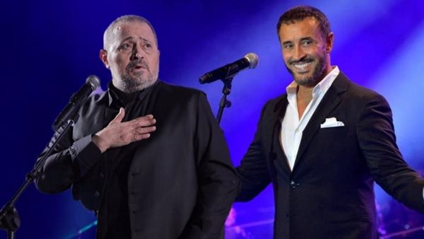 حفل كاظم الساهر وجورج وسوف