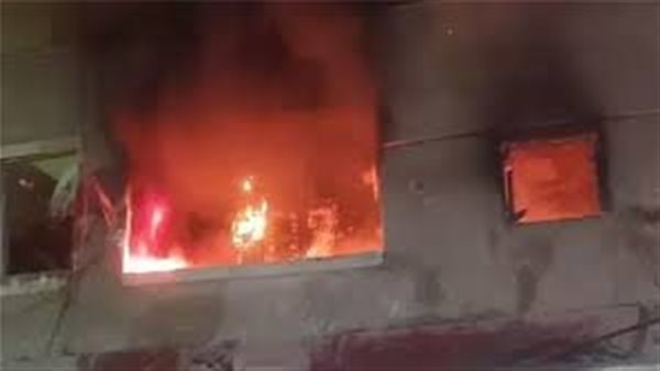 حريق شقة الغربية اليوم