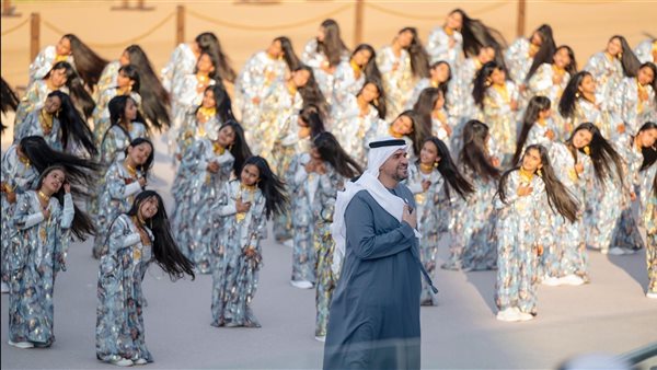 حسين الجسمي في احتفالية مسيرة الاتحاد