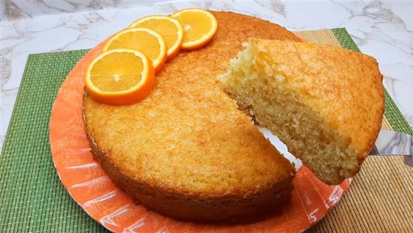 طريقة عمل كيكة البرتقال بالصور خطوة بخطوة