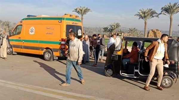 حادث طريق دهشور ابو رجوان اليوم