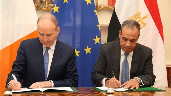 توقيع مذكرة تفاهم بين مصر وأيرلندا