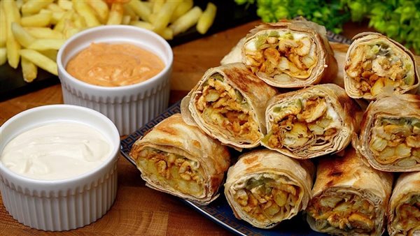 طريقة عمل الشاورما في البيت مثل المطاعم