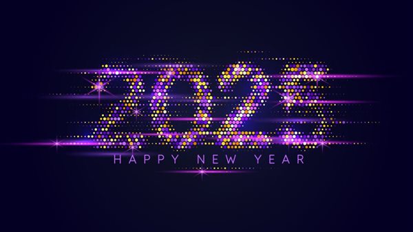 تهنئة بمناسبة العام الجديد 2025