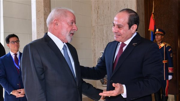 الرئيس السيسي مع نظيره البرازيلي