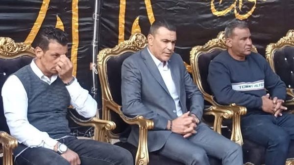 عزاء والدة عصام الحضري 