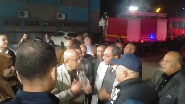حريق بمستشفي الصدر بقنا اليوم