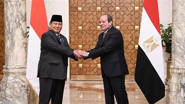 الرئيس السيسي ونظيره الإندونيسي