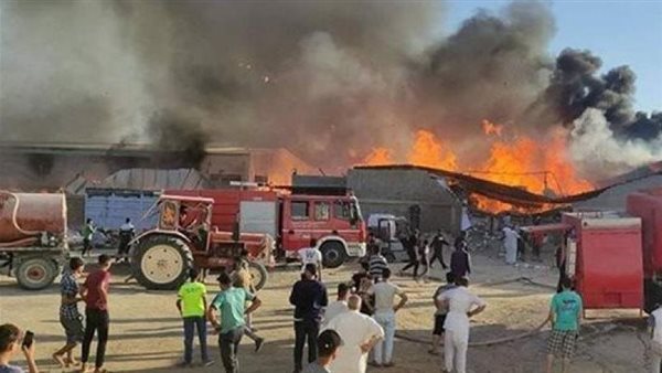 حريق فندق الفورسيزون بالقاهرة 
