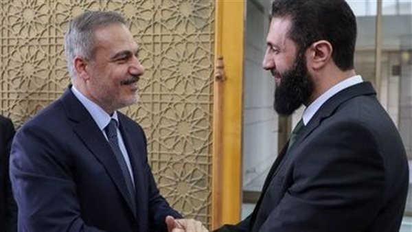 الجولاني ووزير خارجية تركيا