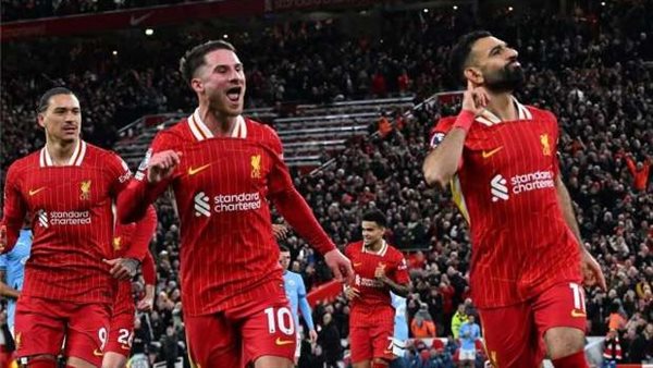محمد صلاح من مباراة توتنهام